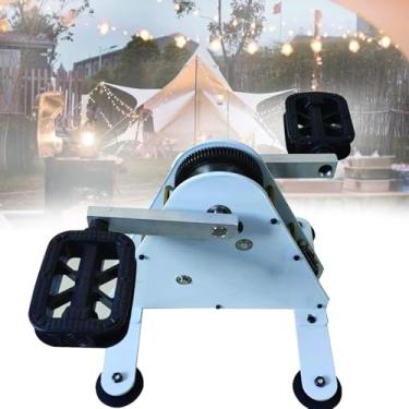 Imagem de Gerador Manual De Manivela, Geração De Energia Operada Por Pedal, Gerador De Pedal De Caixa De Energia De 50w / 100 Watts, Saída Dc 1-35v Dual Usb, 50w