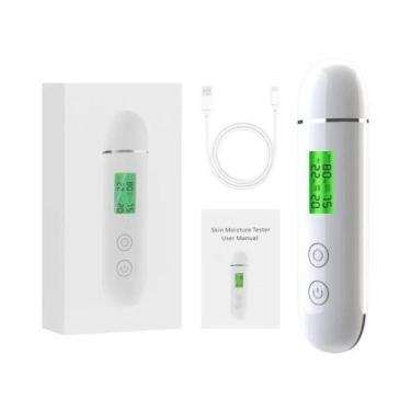 Imagem de Analisador De Pele Portátil Recarregável Com LCD Digital Para Teste De