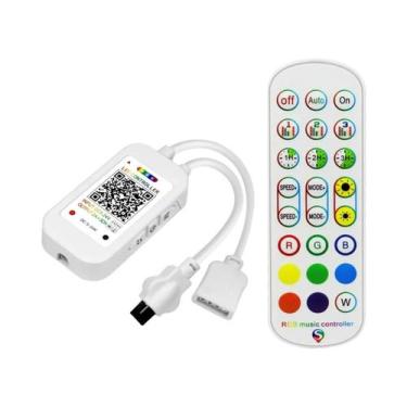 Imagem de Controlador LED RGB Bluetooth DC12V 24V 1 Para 1 1 Para 2 Com Controle