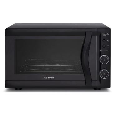 Imagem de Forno Elétrico de Bancada Mueller 44 Litros Sonetto Stile Preto G3 - 220V