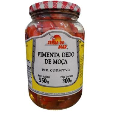 Imagem de Pimenta Dedo de Moça em Conserva - 550 gr - Serra Do Mar