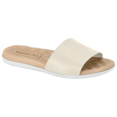 Imagem de Chinelo Feminino Slide Napa Branco Off Beira Rio 8360.303
