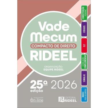 Imagem de Vade Mecum Compacto de Direito Rideel 25ª Edição (2026), 3