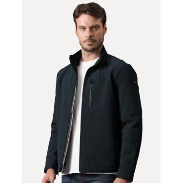 Imagem de Jaqueta Calvin Klein Masculina Soft Shell Fur Azul Marinho, M/M
