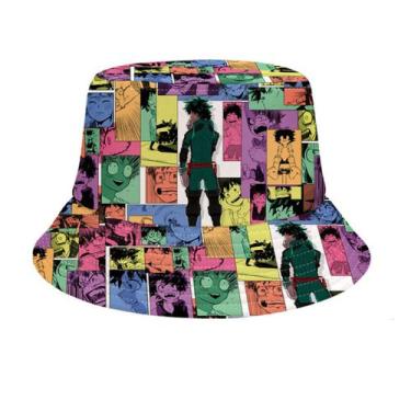 Imagem de Chapéu de pescador My Heros Academias Anime Folding Sun Fishing - yiwe