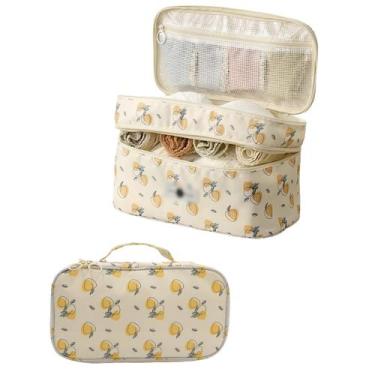 Imagem de Roupa íntima de viagem, lingerie, sutiã, meias, organizador de bolsas 