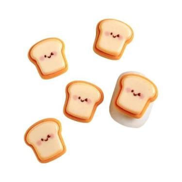 Imagem de 30PCS Decorações De Unhas Em Forma De Pão Salsicha, Sorvete E Pata De 