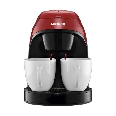 Imagem de Cafeteira Elétrica Lenoxx Red Coffee PCA031 Vermelha 2 Xícaras - 220V