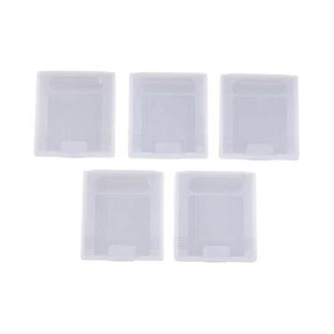 Imagem de Caixas Transparentes Para Cartuchos Gameboy Advance Color, 5 Peças, Ca