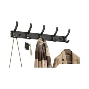 Imagem de Suporte De Toalhas De Alumínio Montado Na Parede, Cabideiro Para Porta