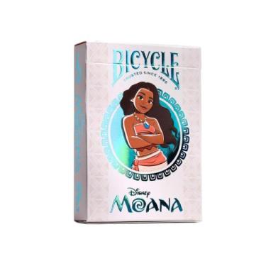 Imagem de Cartas de Baralho Bicycle Moana com 52 cartas + 2 curingas Copag - 835