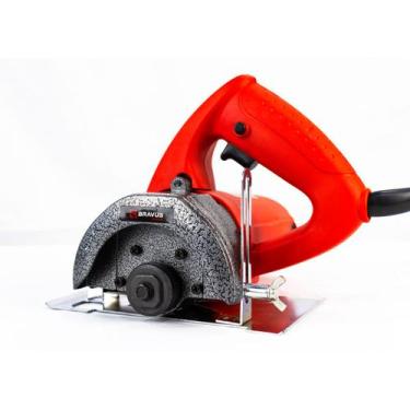 Imagem de Serra Mármore 4.3/8 Pol 110mm 1100W 127v Bravus Force, 110V