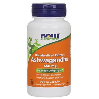 Imagem de Ashwagandha 450mg 90 Veg Caps - Now Foods - sku 2128