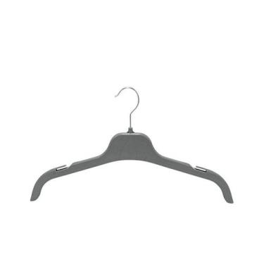 Imagem de Cabide Blusa Infantil 32 cm Fosco - 1063 - IOPLAST, Prata, 150 peças