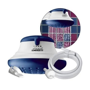 Imagem de Chuveiro Elétrico Lorenzetti Bella Ducha 4T Azul Espalhador Grande Par