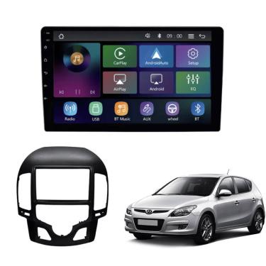 Imagem de Multimídia MP5 Hyundai I30 Ar Digital 08/12 Tela 9p Carplay e Android Auto Sem Fio - Roadstar RS-9200BR Pro Line