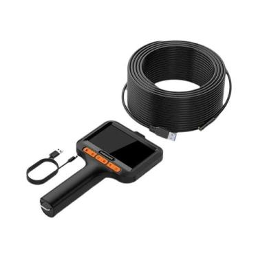 Imagem de Câmera Endoscópica Industrial HD 1080P De 4,3 Polegadas IP67, Boroscóp