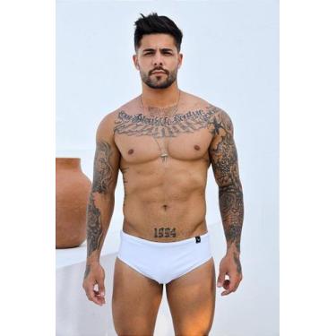 Imagem de Calça Masculina Alfaiataria Ajuste Lateral - Dennis Beumont, Branco, X