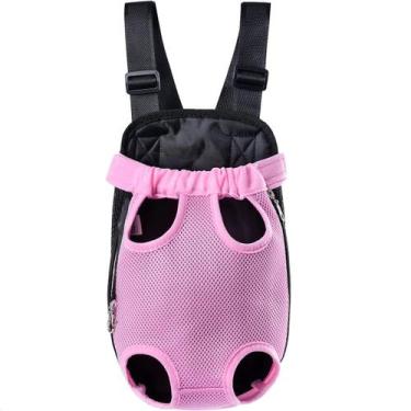 Imagem de Mochila Canguru Cachorro Cao Pet Gato Animais Estimaçao Transporte Seg