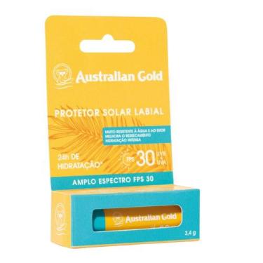 Imagem de Protetor Solar Labial Australian Gold FPS 30 Alta Proteção 3,4g