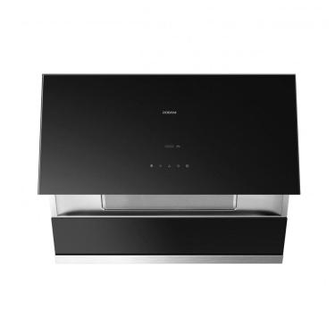 Imagem de Coifa de embutir 76cm Robam preta aço inox 304 vidro temperado motor BLDC 1100 CFM cont...