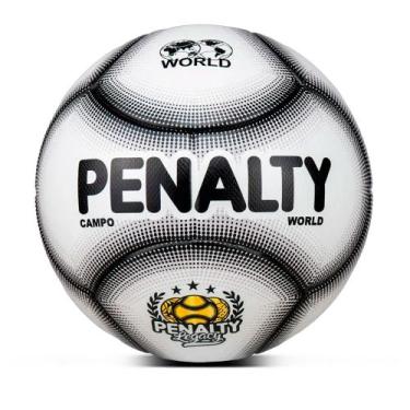 Imagem de Bola Penalty Campo World Legacy Branco Preto, UN, Branco, Preto, Uniss