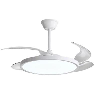 Imagem de Ventilador de Teto Retrátil LED 36W Bivolt com Controle Remoto - Sindo
