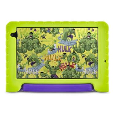 Imagem de Tablet Infantil Hulk Wi-fi 6GB RAM 64GB Tela 8 Pol. Android 13 Octa-co