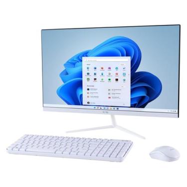 Imagem de All in One Ultra Windows 11 Home, Intel Celeron 4GB 120GB SSD, Tela 23