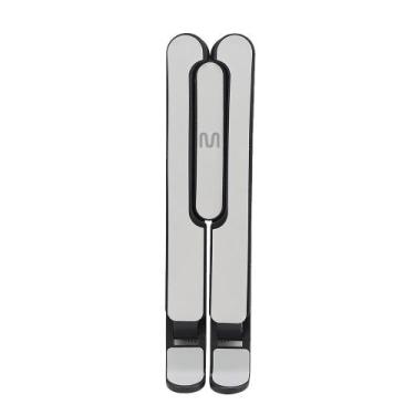 Imagem de Suporte de Notebook 11 a 17 Pol Regulável Haste Em Aluminio Preto Mult