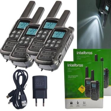 Imagem de Combo 4 Rádios Intelbras Comunicadores RC4002 G2