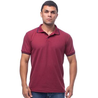Imagem de Camisa Gola Polo Masculina Básica Blusa Malha Piquet-Masculino