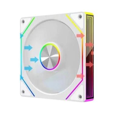 Imagem de Ventoinha ARGB De 14cm Para Gabinete De PC ICE Whale Prism 4RS plus Co