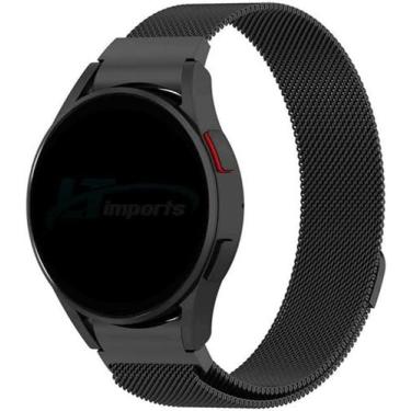 Imagem de Pulseira milanese preto Compatível para apl watch 42mn 44mn e 45mn - w