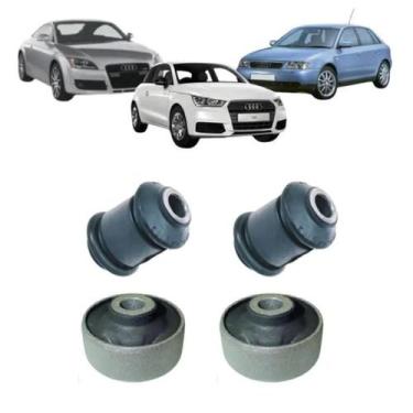 Imagem de Kit 4 Buchas Bandeja Balança Dianteira Audi A1, A3, Tt e S3 - Cacarati
