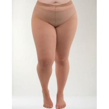 Imagem de Meia Calça Fio 15 Trifil Plus Size Denier Tamanhos Especiais, Natural,