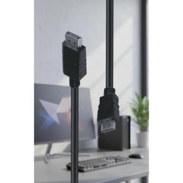 Imagem de Cabo DisplayPort para HDMI 1.8m Conector Dourado 4K - Congratulations 