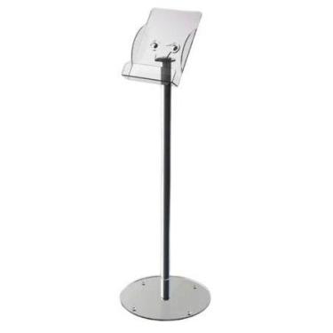 Imagem de Display Expositor Porta Folder  Modelo de Chão com Tubos de Alumínio P