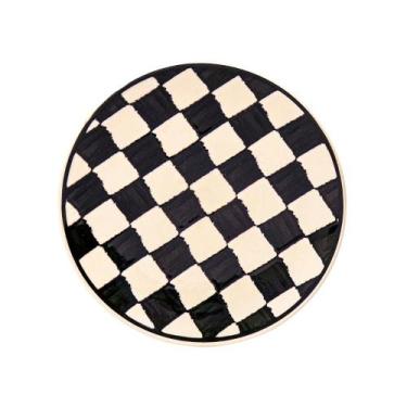 Imagem de Jogo De Pratos Sobremesa Em Cerâmica Unni Com 6 Peças 18,5cm Oxford