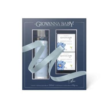 Imagem de Kit Giovanna Baby Body Splash 260ml + 2 Unidades Sabonete Em Barra Veg