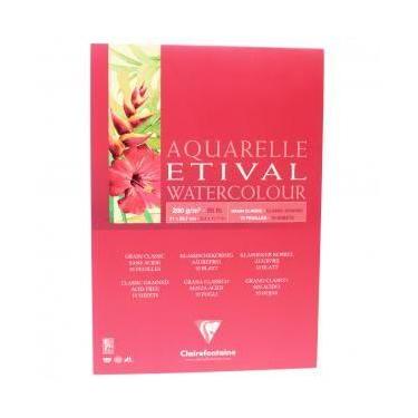 Imagem de Bloco para Aquarela Clairefontaine Etival 200g/m² A4