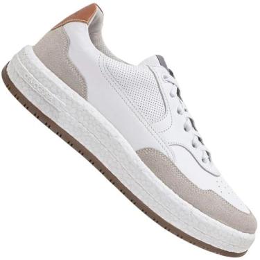 Imagem de Sapatênis Democrata Drake Pulse 600101 Masculino, Branco, 42