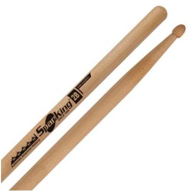 Imagem de Baqueta Spanking American Hickory Padrão 2B Clássica (179) 1ª linha pa