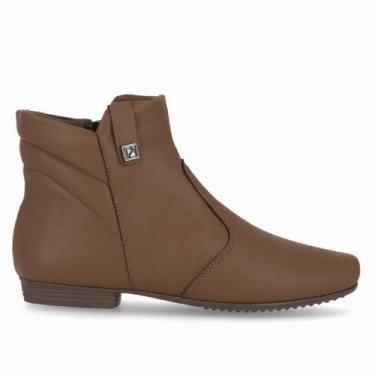 Imagem de Bota Feminina Raquel Cano Curto Madeira Piccadilly 250231-10, 36