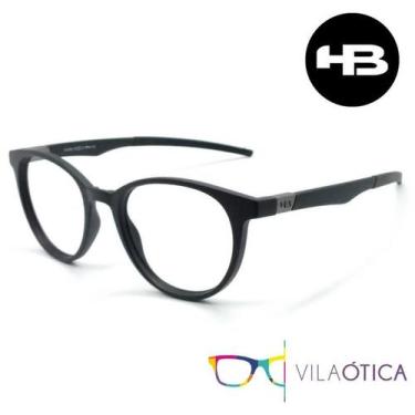 Imagem de Armação de grau Oculos Hb Swicth 0253 sem os clipons, Preto fosco 243