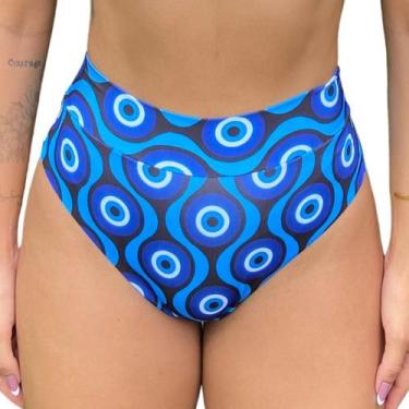 Imagem de Calcinha Avulsa Hot Pants Fio Duplo Estampado - Califórnia Brasil, Olh