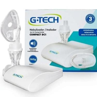 Imagem de Inalador e Nebulizador Compact DC1 G-Tech, Bivolt