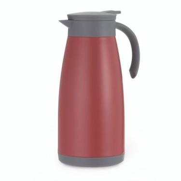 Imagem de Garrafa Térmica com Parede Dupla de Inox Red 1 Litro - Mimo Style - GT