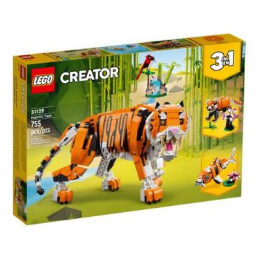 Imagem de Lego Creator 3 Em 1 Tigre Majestoso - 31129 - 755 Pçs