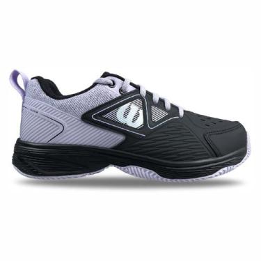 Imagem de Tênis Wilson Slice 3.0 Clay Jogar Tennis Saibro Original, Preto, 35